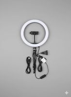 Handyhalterung mit Licht für Videos