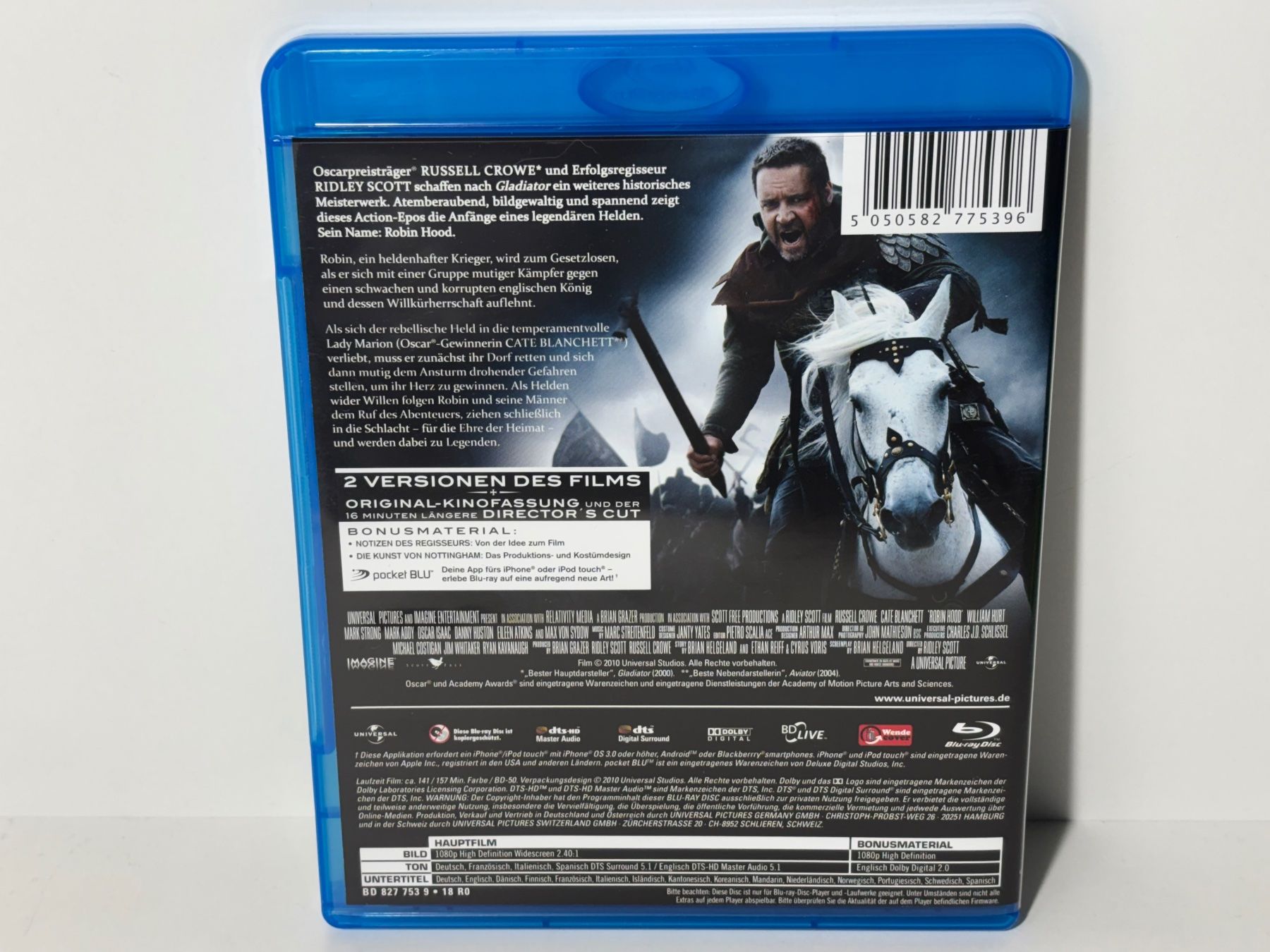 Tutti i DVDs: Robin Hood Blu Ray – Usato da Wilderswil venduto da Sstriker 1