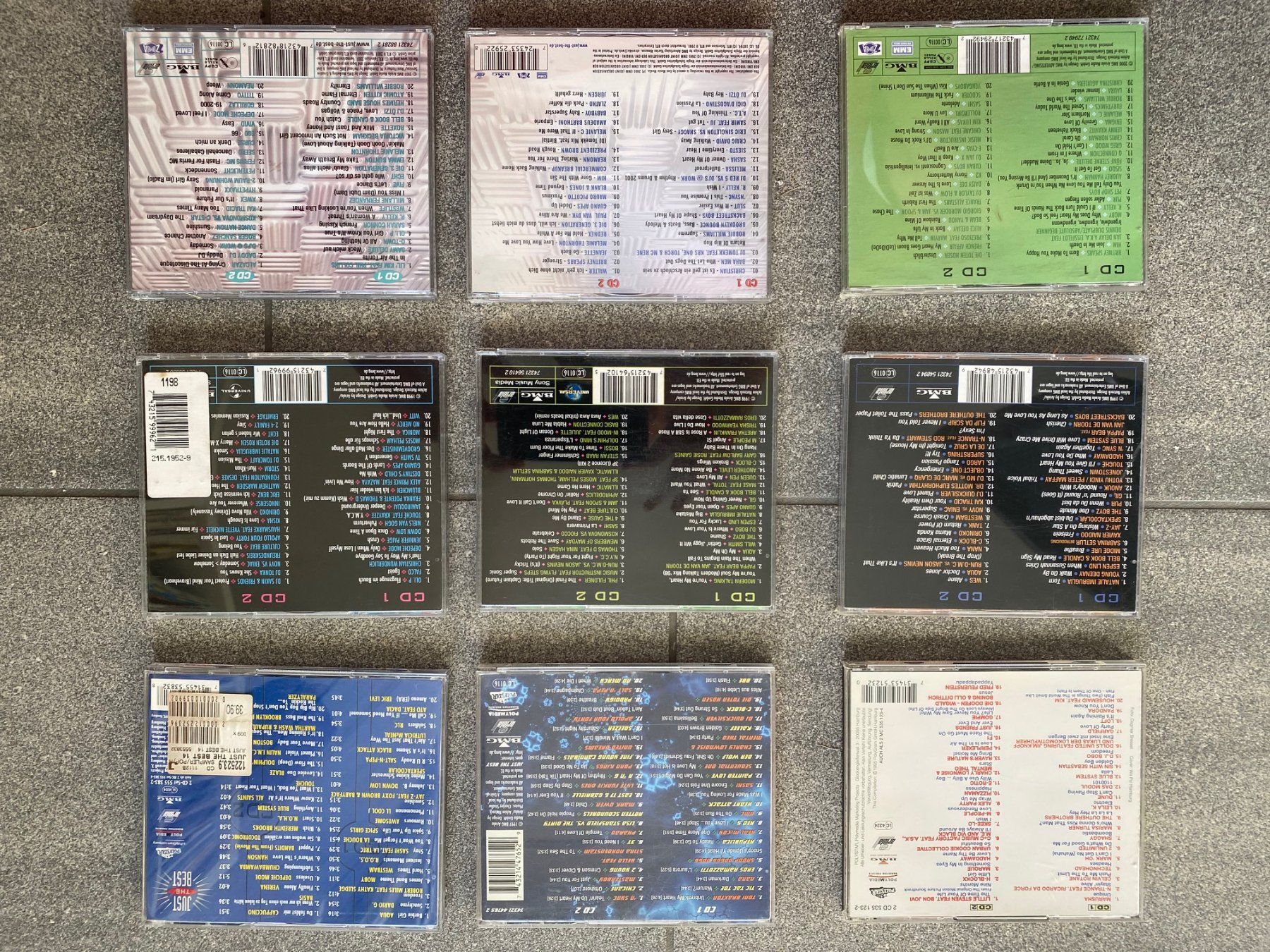CDs: Just The Best CD-Sammlung - 9x2CD's – Gebraucht aus Hölstein von Chabischrut 2