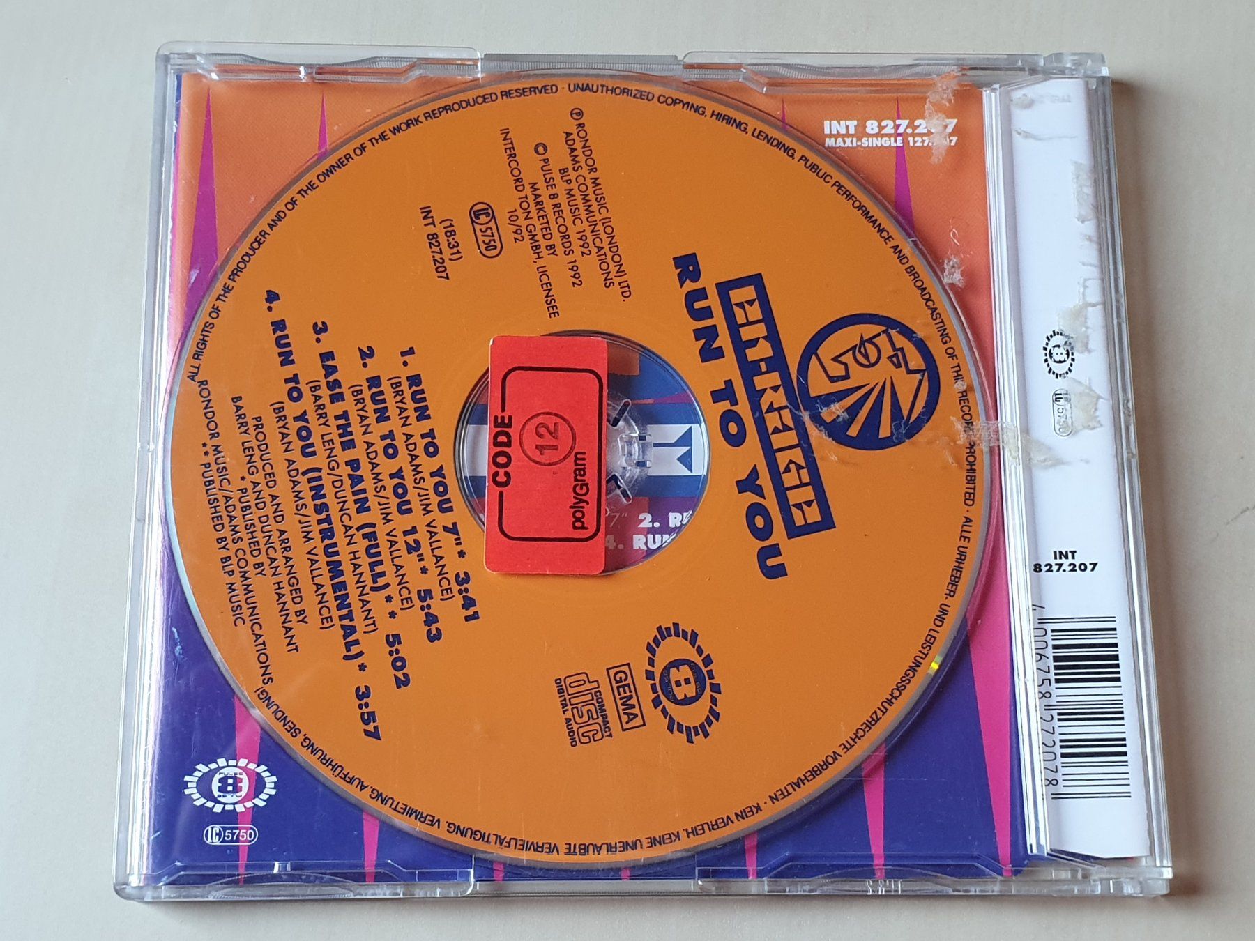 CDs: En-Rage Run to you – Gebraucht aus Stansstad von collectorsshop 1