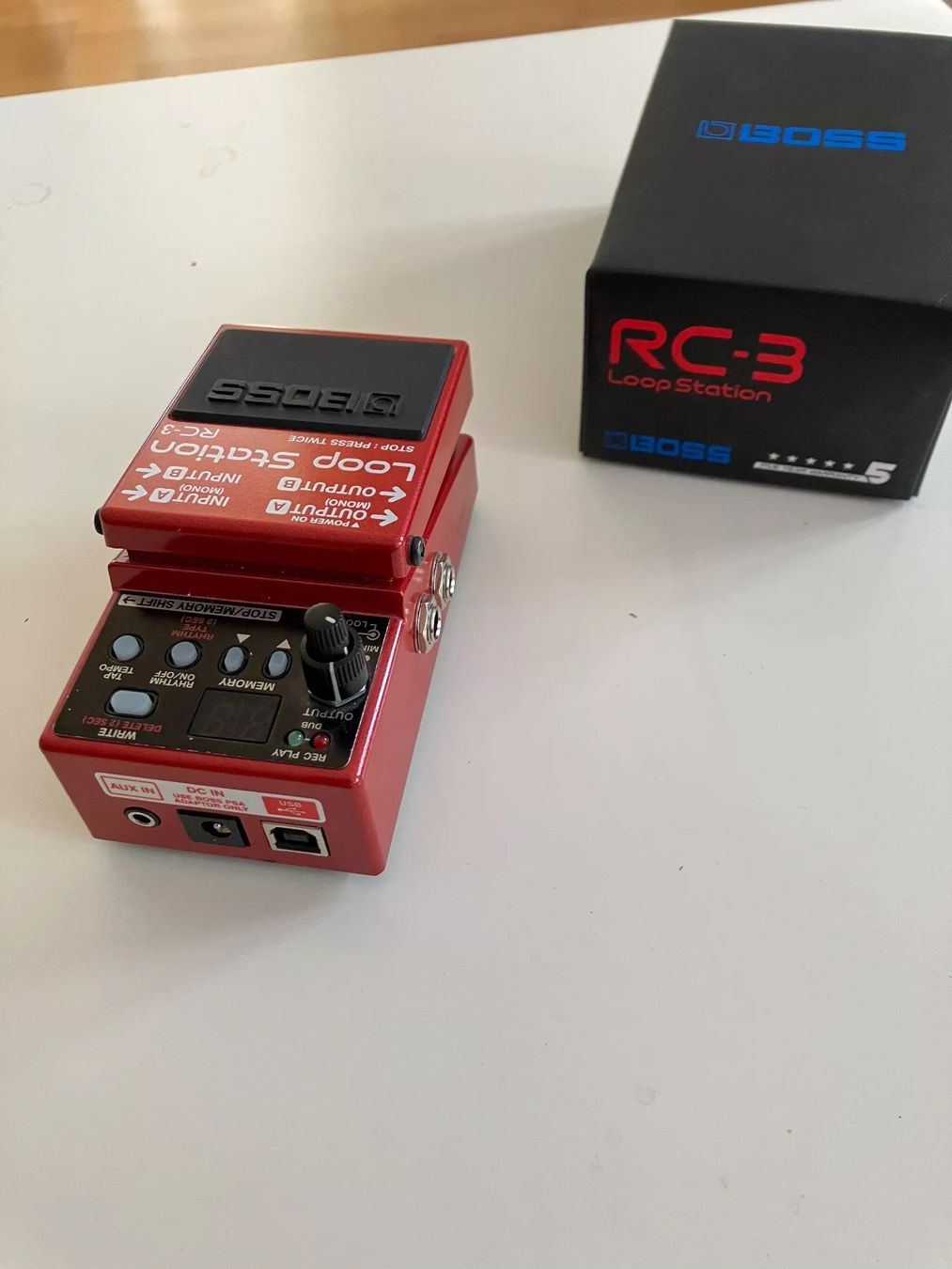 Boss Registratori: BOSS RC3 Loop Station – Usato da Eiken venduto da Vivaldi01 1