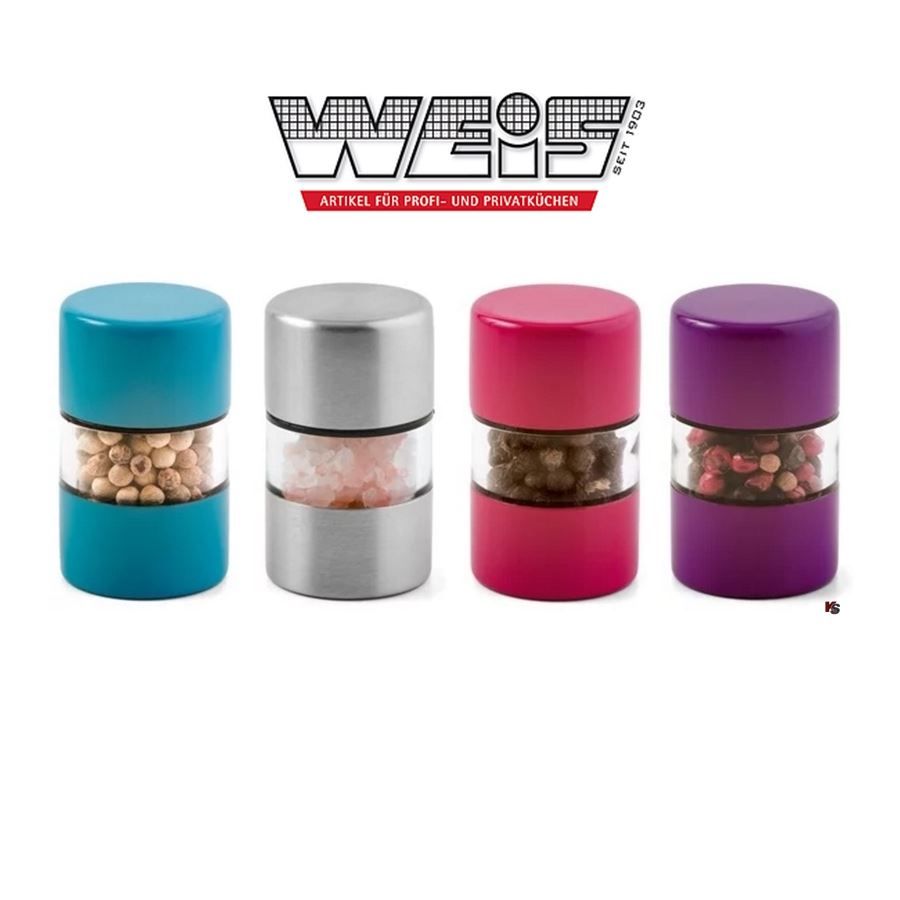 Elettrodomestici da cucina: Mini Mühlen, Set mit 4 Stk. von WEIS – Nuovo e nell'imballaggio originale da Wettingen venduto da kochshop 1