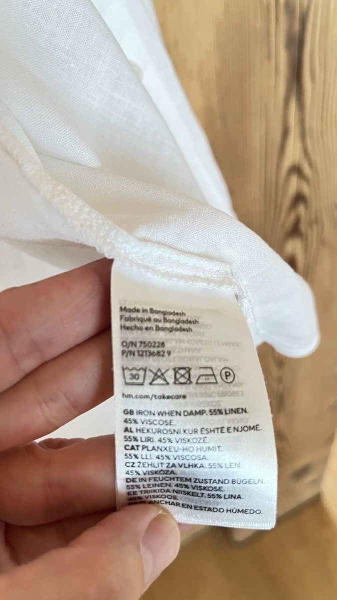 H&M Camicette: Leinenhemd H&M Gr.S – Nuovo (secondo la descrizione) da Appenzell venduto da nana33 2