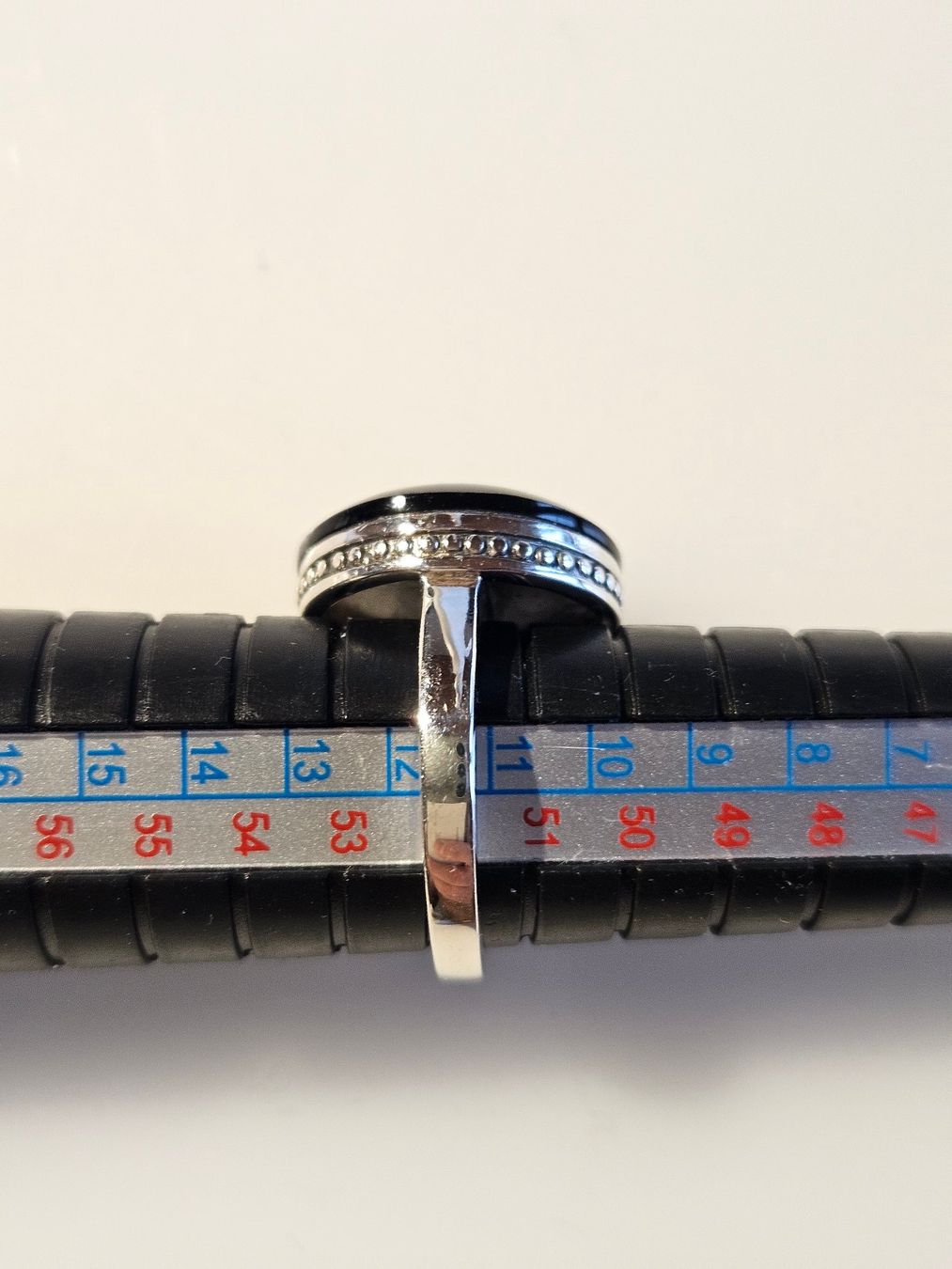 Onyx Anelli: Ring aus Silber mit Onyx – Nuovo (secondo la descrizione) da Winterthur venduto da ste_tcx5 4