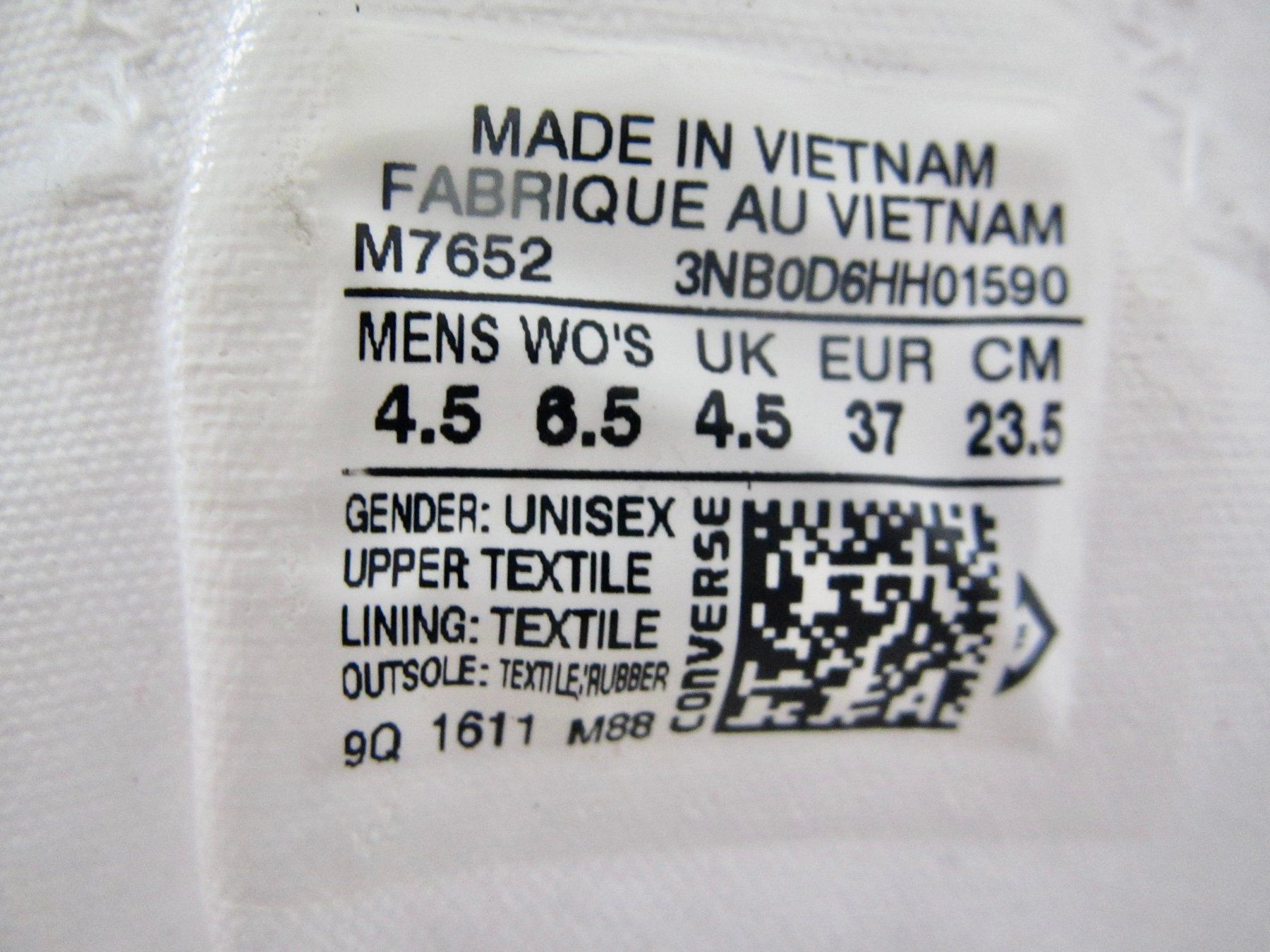 Converse Scarpe da uomo: BASKET CONVERSE  37 – Usato da Murten venduto da Selliot 5