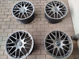 4xAlufelgen Meisterwerk 8,5x19" ET45 5x112/120 NL72,5/66,5
