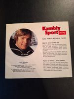 Vintage Rar Sticker Aufkleber Toni Bürgler Kambly Sport