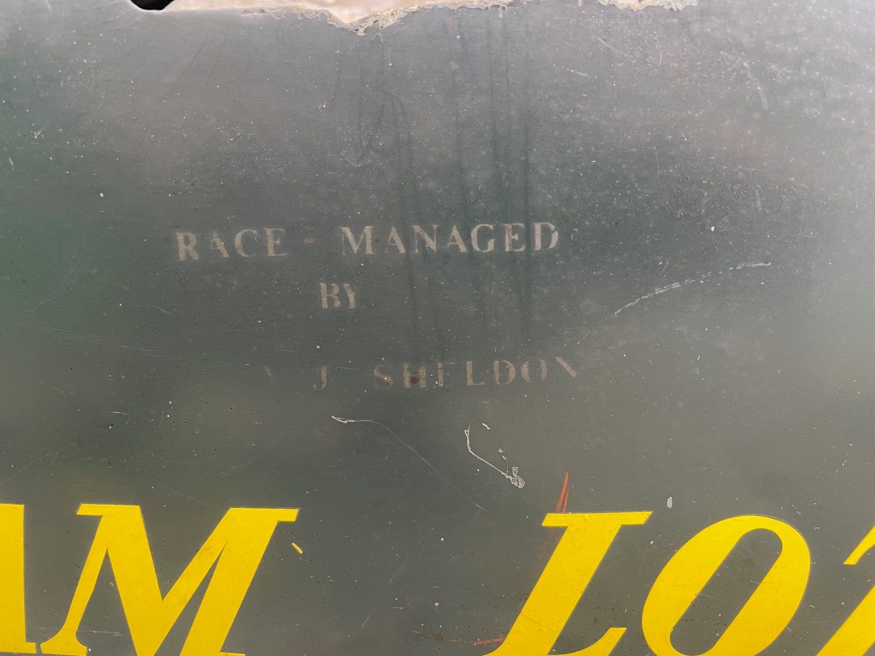 Lotus Tutti pezzi di ricambio auto: Lotus 69 FF Formula 3 Motorhaube – Usato da Tenero venduto da pardo7 5