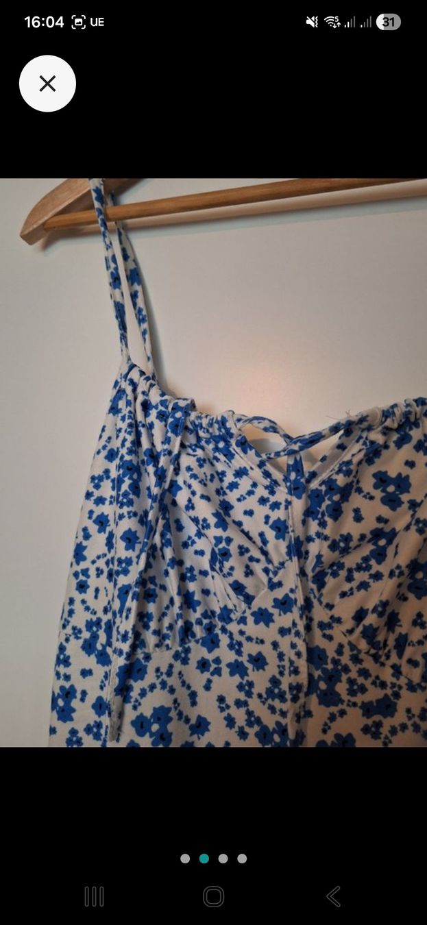 Kleider: Sommerliches Maxikleid mit Bluemli-Muster, Grösse M – Neu (gemäss Beschreibung) aus Adlikon b.Regensdf von che_xxb9 2