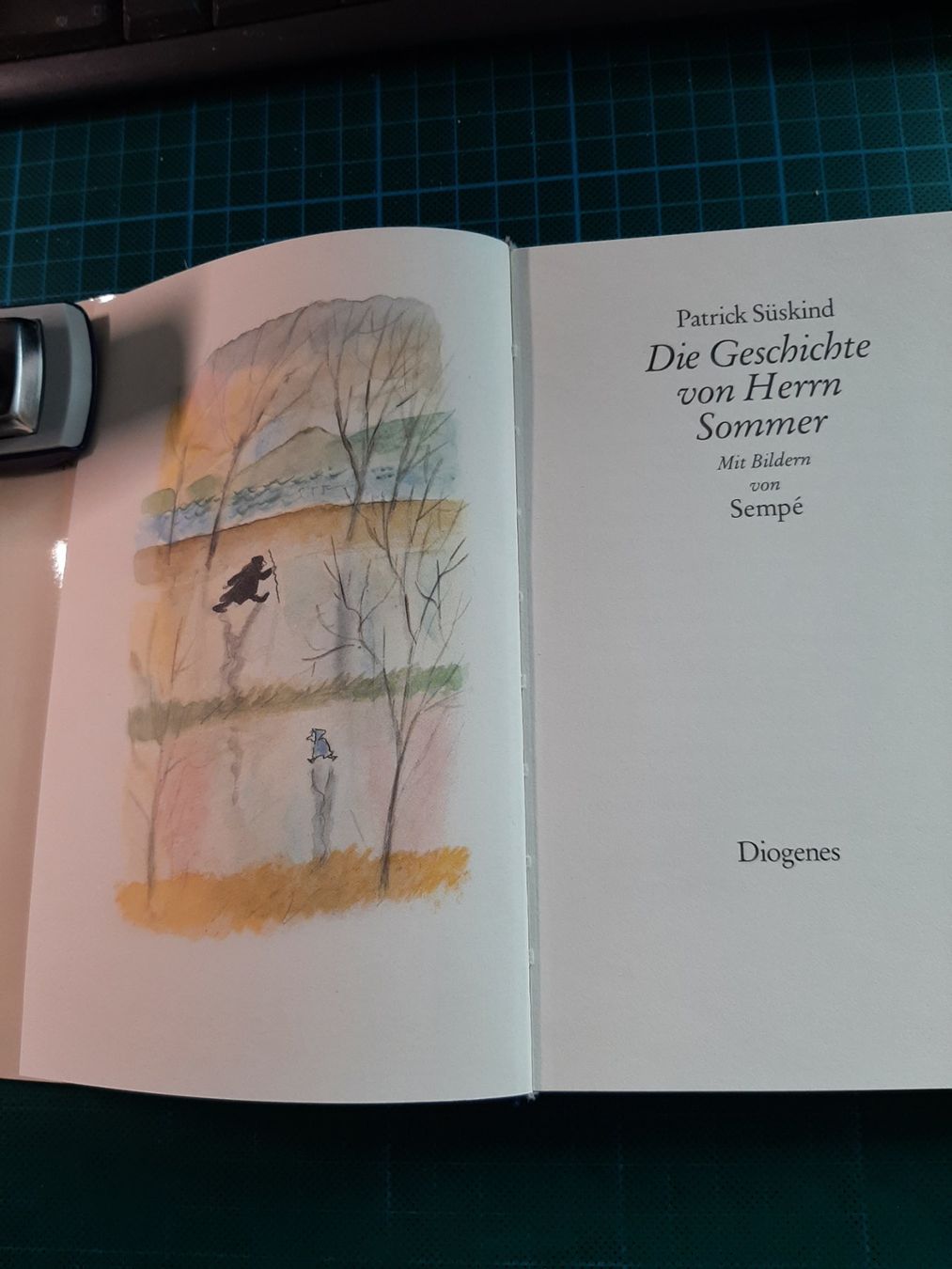 Bücher: Patrick Süskind: Die Geschichte von Herrn Sommer – Gebraucht aus Basel von kouki51 2