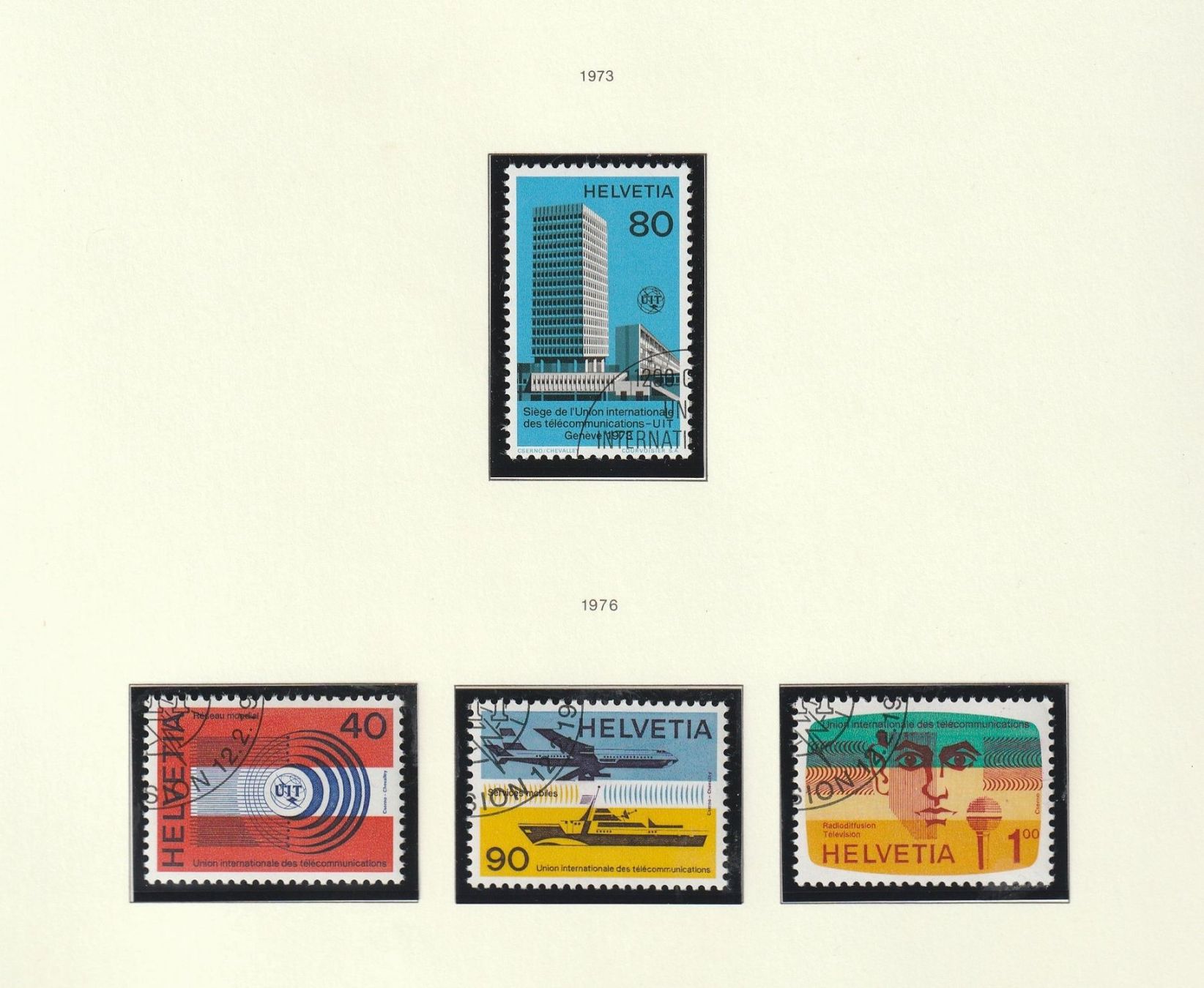 Tutti i francobolli: UIT, 1973 - 1994 – Nuovo (secondo la descrizione) da Buttisholz venduto da wbr_wdw8