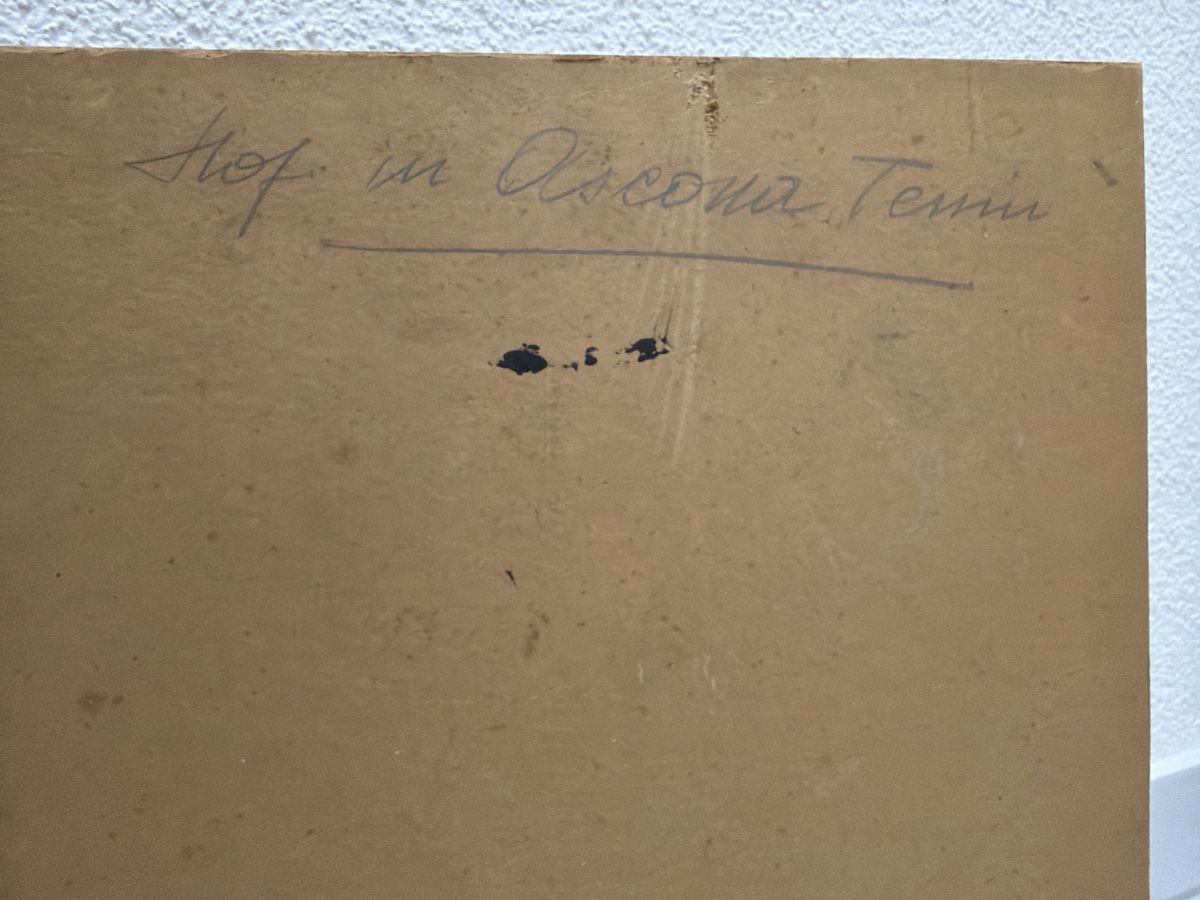 Dipinti: Gemälde, Hof in Ascona, 1942. – Usato da Biberist venduto da Momo33 8