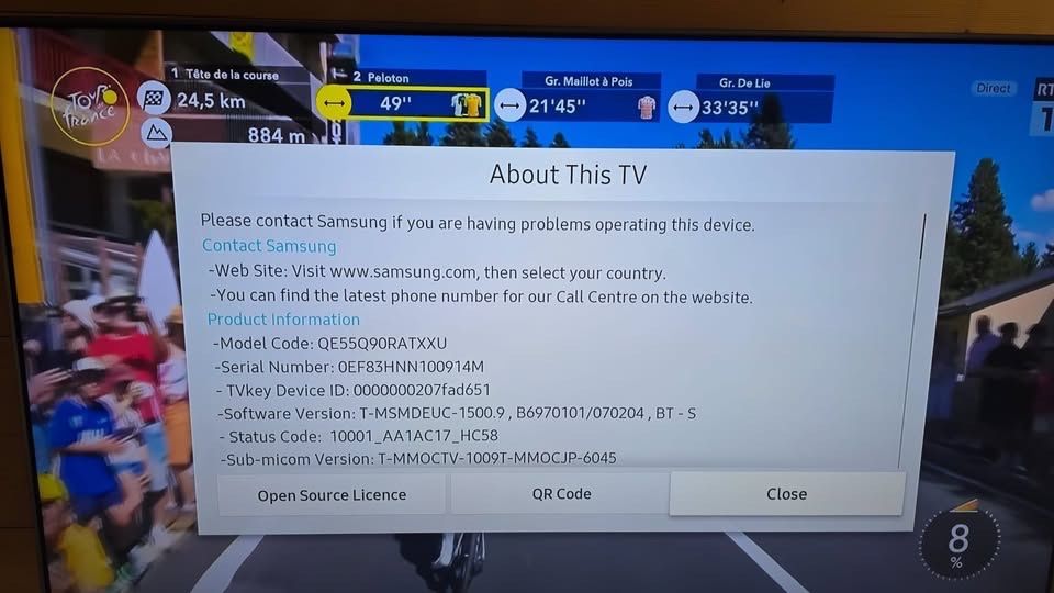 Samsung Fernseher: Samsung 55" TV QLED Q90R – Gebraucht aus Le Mont-Pèlerin von kiw_9fxb 1