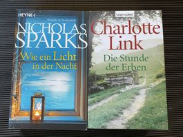 2 Bücher / Charlotte Link+Nicholas Sparks