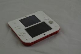 Nintendo 2DS White & Red Konsole