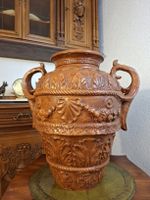 Grosse antike Tonvase Amphore mit Griffen 