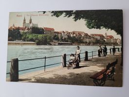 Ansichtskarte Basel am Oberen Rheinweg, alt, R35