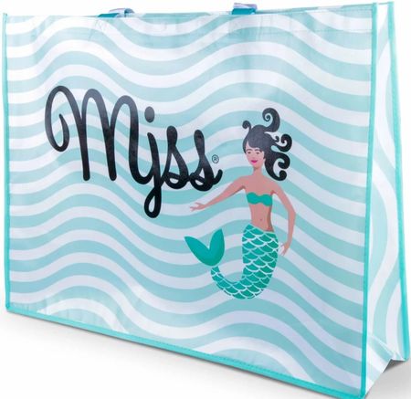 Praktische Einkaufstasche "Mjss" Meerjungfrau Design Sommer