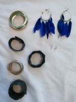 Modeschmuck Konvolut Armreifen Ohrringe Sommer Accessoires