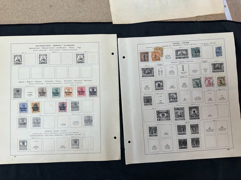 Tutti i francobolli: Konvolut Briefmarken gemischt alt – Usato da arlesheim venduto da Art.en1 3