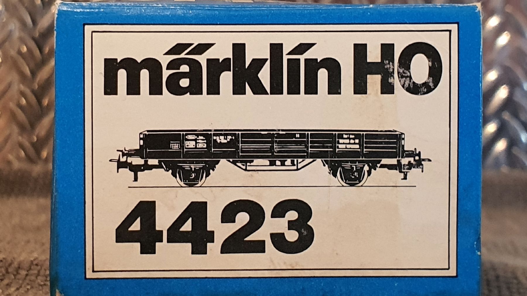 Märklin Modellini di ferrovie: MÄRKLIN 4423 GÜTERWAGEN  – Usato da Männedorf venduto da Modellbau-wyss 4