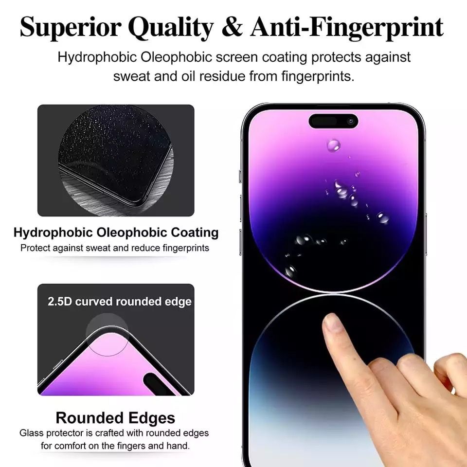 Apple Covers & Schutzfolien: iPhone 15 Pro Panzerglas / Tempered Glass Schutzglas – Neu und originalverpackt aus Rudolfstetten von 2Angebote 1