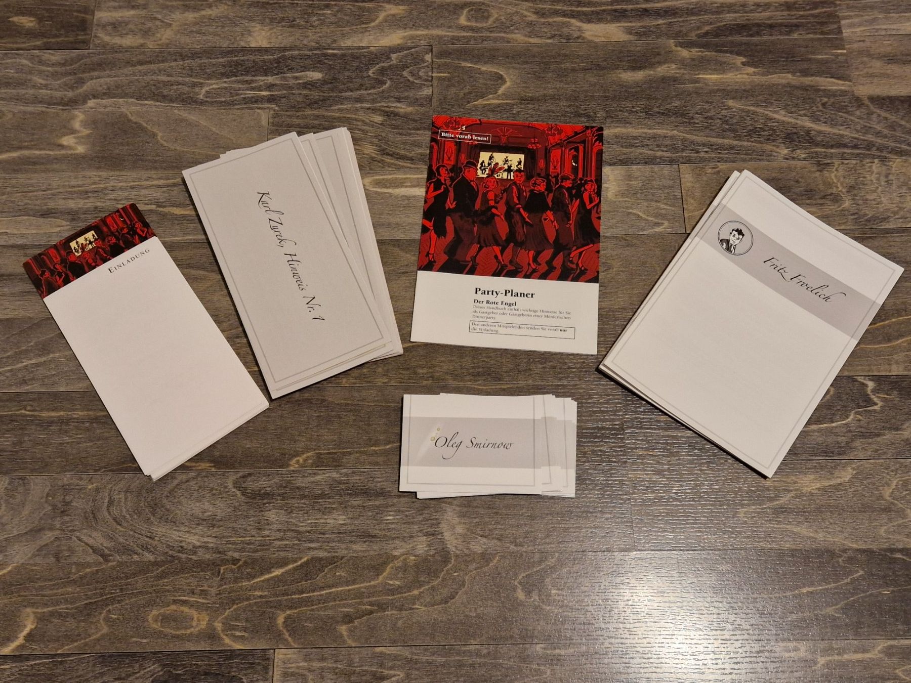Giochi: Krimidinner - Der Rote Engel – Nuovo (secondo la descrizione) da Siebnen venduto da Janixe-Sophie 2