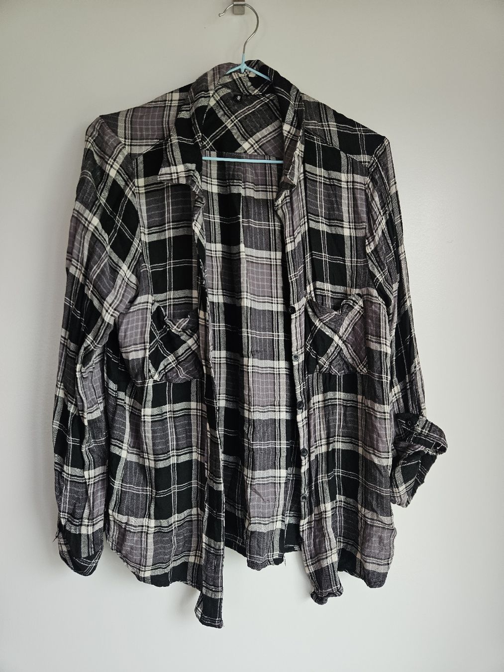 Camicette: Chicorée Bluse im Holzfäller-Stil, – Usato da Ebikon venduto da SecondChance_byM