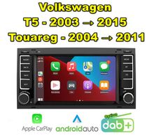 Radio VW T5 et Touareg - Android - Bluetooth, DAB+, Carplay