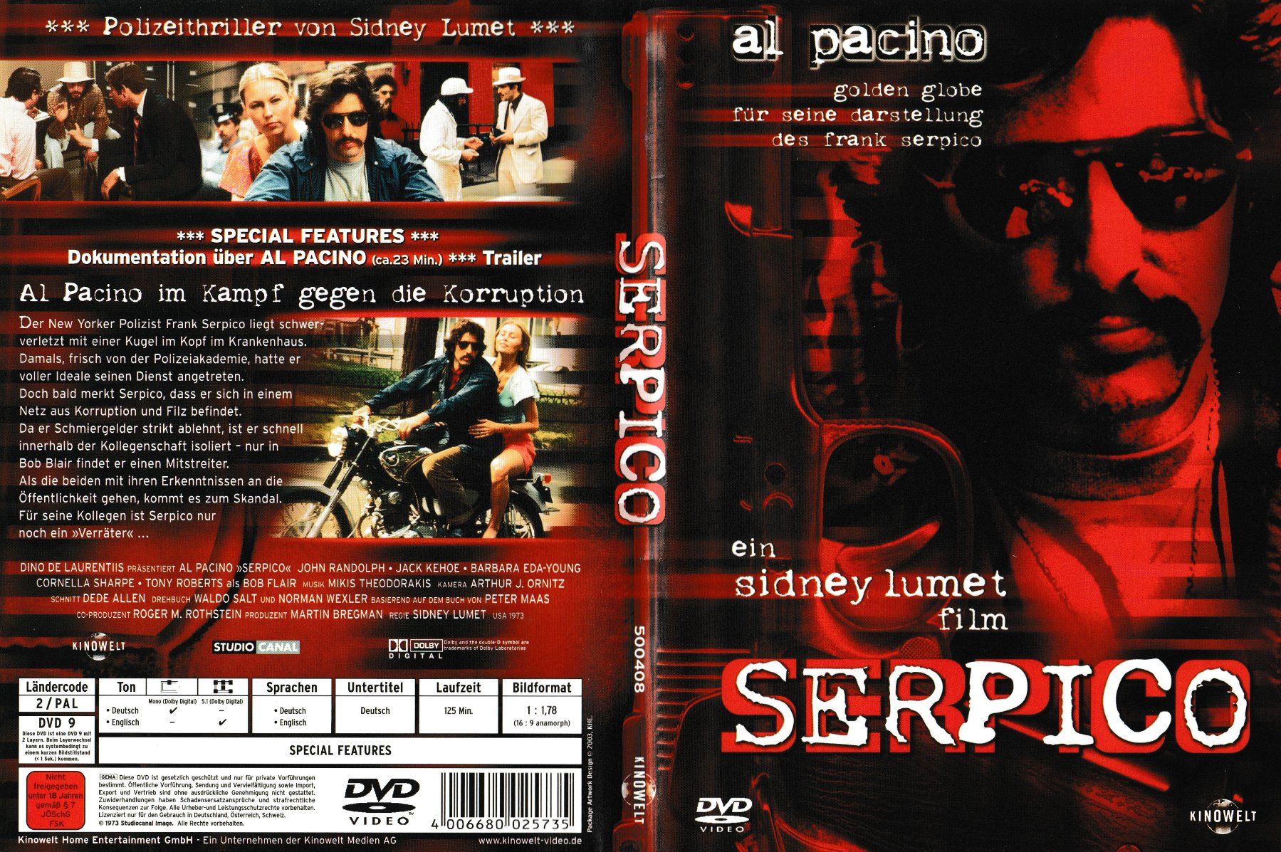 Tutti i DVDs: DVD - Serpico – Usato da Langnau am Albis venduto da MediaRescuerKeLoX