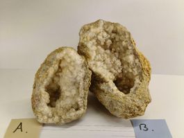 Calcit-Druse- A+B – Eigenfund Liesberg BL Schweiz– 960 g