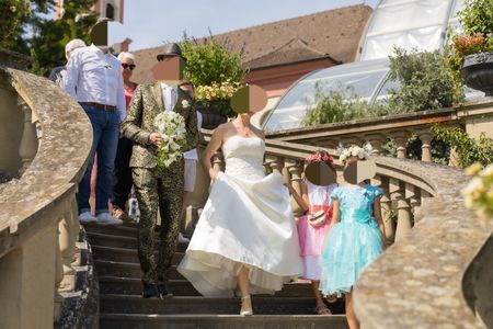 Brautkleid, Gr. 36-42, Elfenbein, A-Linie, Top Zustand!