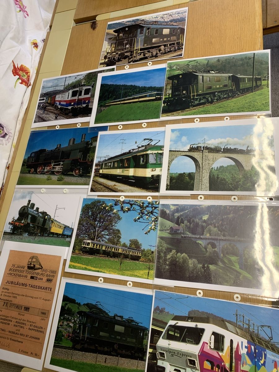 Modellini di ferrovie: 24 Fotobilder A4 Bildkopien der BT – Usato da Winden venduto da EmilNeu