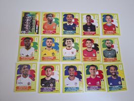 15 cartes Panini FIFA World Cup 2026 état neuf
