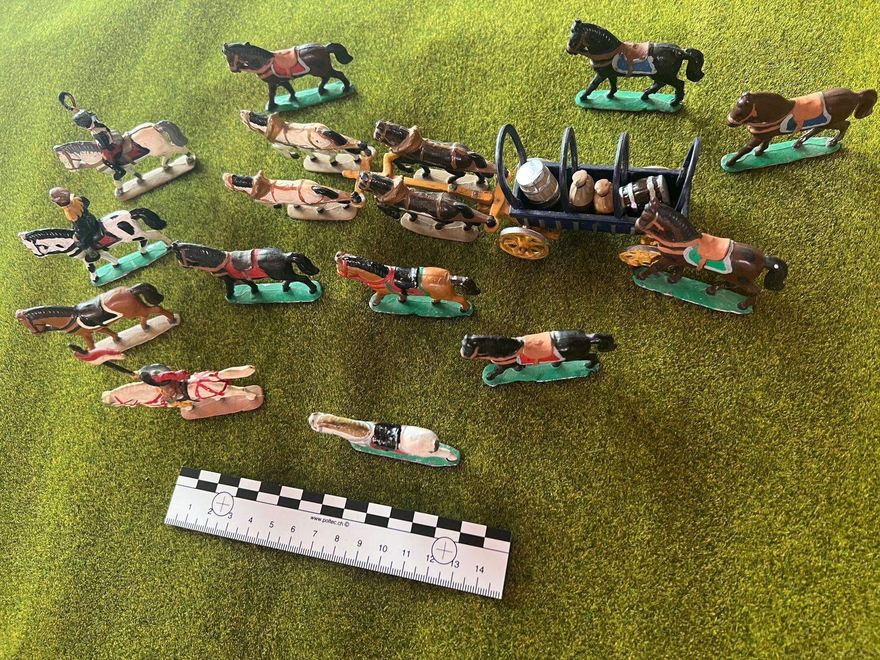 Giocattoli: Zinnfiguren, bemalt, bespielt – Usato da Bubendorf venduto da Wildenstein02 6