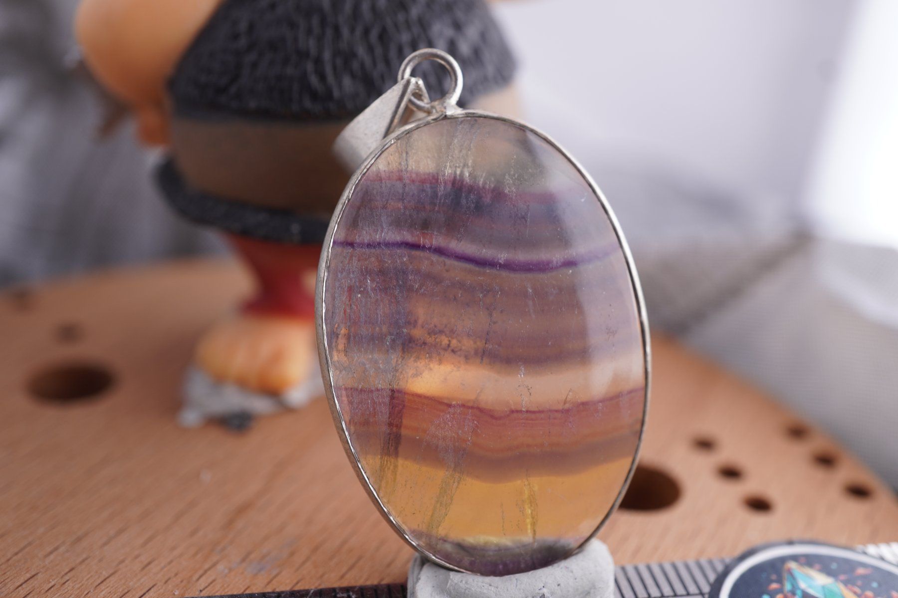 Pendentifs: Fluorite   Regenbogen       Anhänger  Räumung – Neuf avec emballage d'origine à Eschenbach SG par topstone 3