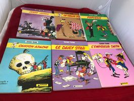 Lucky Luke Comics ! 6 Stück zusammen !