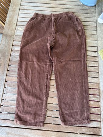 Obey Cord Hose Braun Gr. L