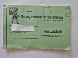 Oberaarg. Landesschiessen Herzogenbuchsee 1938