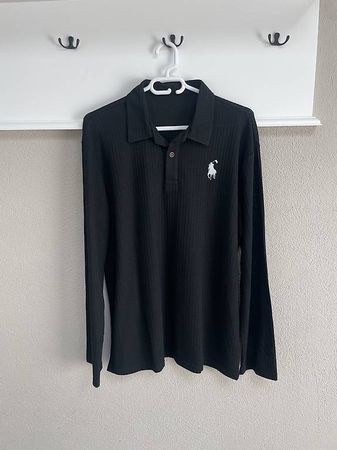 Langarm-Poloshirt / Pullover   Gr. L