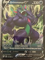 Pokemon Karte Grimmsnarl V 114/189 V rule ungebraucht