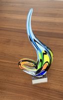 Colorful Glass Sculpture - Eye-Catching Home Decor Piece
