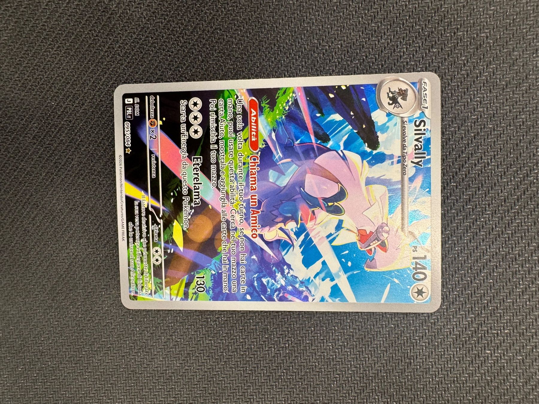 Pokémon Sammelbilder & Trading cards: SILVALLY PBL 095 ITA – Gebraucht aus Grancia von gro_x9gh 1