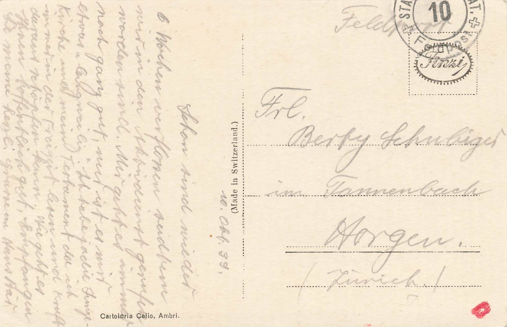 Cartoline postali: Quinto Leventina – Usato da Biasca venduto da Blenio71 1