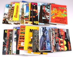 Sammlung an Modelleisenbahn Magazine und Kataloge
