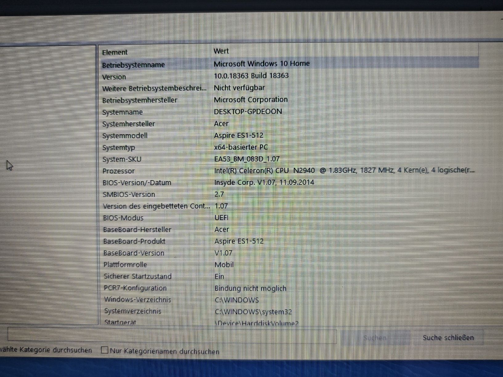 Acer Notebooks: Acer Aspire - gebraucht - Abholung in Zürich oder Uster. – Gebraucht aus Uster von Snoopychristian 4