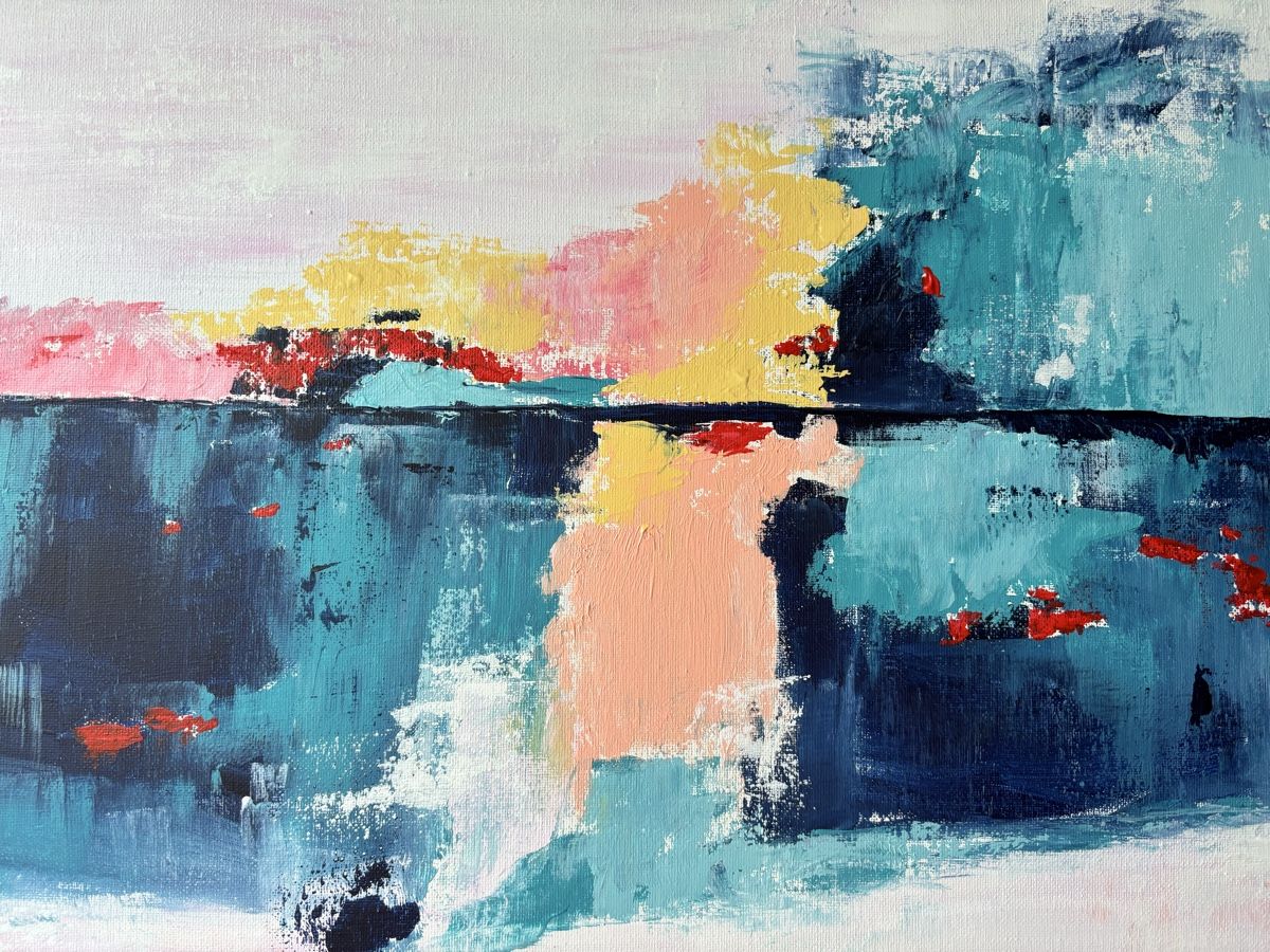 Dipinti: Originales Acrylgemälde, abstrakt – Nuovo (secondo la descrizione) da Cham venduto da Felha 8