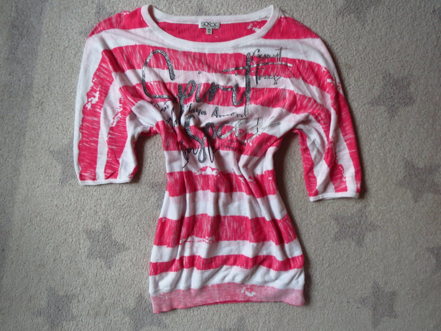 Pullover & Sweatshirts: super spezieller SOCCX Damen Pullover Kurzarm Gr M – Gebraucht aus Kiental von Anna8702