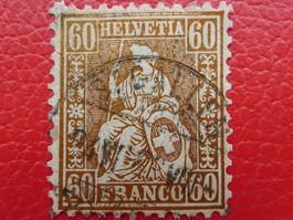 1863: Nr.35 fehlerfrei +Attest von St.GALLEN Kat: 275.-+