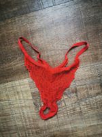 Roter Spitzen String Tanga - Dessous für den Sommer!